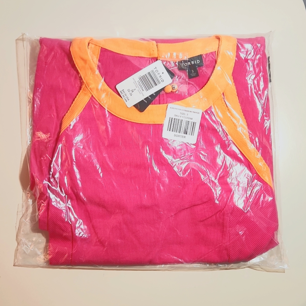 ❤️NWT TORRID MINI DRESS POCKETS SLEEVELESS TRAPEZE SOFT RIBBED KNIT - PLUS SIZE - Picture 5 of 9